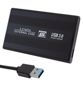 PM-13948 Siyah 2.5’’ USB 3.0 Sata HDD Destekli Taşınabilir Harddisk Kutusu