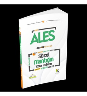 ALES Sözel Mantığın Kara Kutusu Konu Özetli Dijital Çözümlü ÖSYM Çıkmış Soru Hav