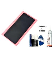 Tkgz P Smart 2021 Uyumlu Lcd Ekran Dokunmatik Servis + B-7000 + Tamir Seti