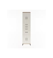 Hyperion Dolap 2 Raflı 4 Çekmeceli 4 Kapaklı 60x44x243 Çam-Aytaşı