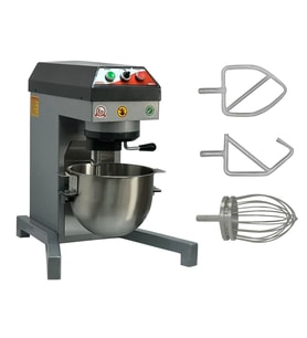 Planet Mikser Pasta Hamur Mikseri Hız Kontrollü - 10 litre