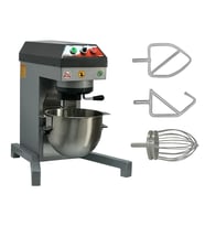 Planet Mikser Pasta Hamur Mikseri Hız Kontrollü - 10 litre