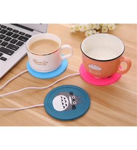 USB Silikon Bardak Altı Isıtıcı