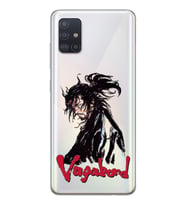 Samsung Galaxy A51 Uyumlu Vagabond Anime Desenli Şeffaf Telefon Kılıfı