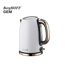 BergHOFF GEM TITAN 1.7 Litre Parlak Beyaz Gold Su Isıtıcısı 7950061