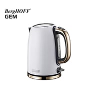 BergHOFF GEM TITAN 1.7 Litre Parlak Beyaz Gold Su Isıtıcısı 7950061