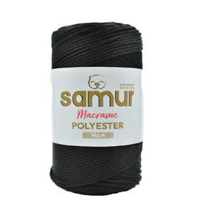 4 NO POLYESTER MAKROME 0060 siyah