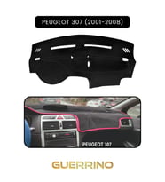 PEUGEOT 307 (2001-2008)TORPİDO KORUMA HALISI SİYAH KENAR
