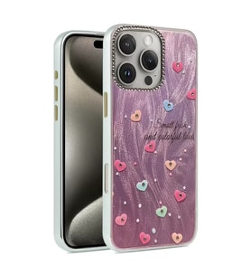 İphone 16 Blade Aynalı Desenli Kapak - Desen 8
