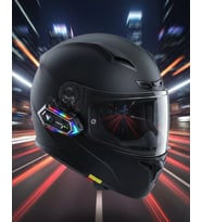 Çift Telefon Destekli Motosiklet Kask Bluetooth Kulaklık