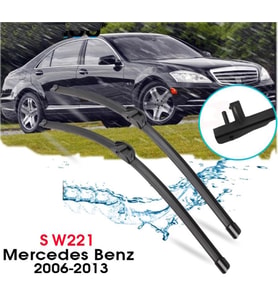 Mercedes S Serisi W221 Ön Cam Muz Silecek Takımı 2006-2013