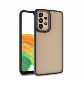 Lexroo Galaxy A72 Kılıf Flora Kılıf - Siyah