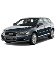 Audi A3 Hb 2009-2012 Tam Tur Krom Çerçeve 12 Pcs