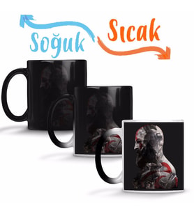 Godofwar God Of War Sihirli Kupa Bardak Porselen
