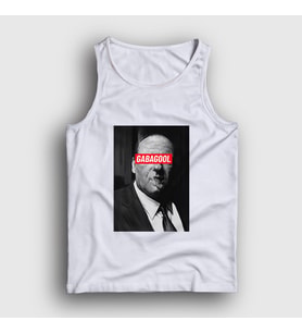 Presmono Unisex Beyaz Gabagool Tony Soprano Sopranos Atlet 469381tt