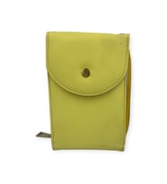 Ollbag OL-1093i Kadın Zincir Askılı Mini Çanta Cüzdan (A.Sarı)