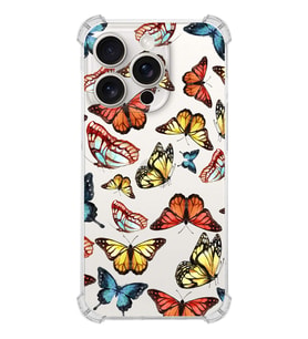 PrintiFy Apple iPhone 15 Pro Max Nazar 2 Şeffaf Köşe ve Kamera Korumalı Korumalı Antişok Kılıf