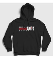 Presmono Unisex Beyaz American Idiot V2 Green Day Kapüşonlu Sweatshirt 55280tt (Siyah)