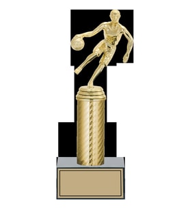 ODAK KUPA - Figürlü Kupalar - Basketbol Kadın Figürlü Kupalar FG-007 B - 27 cm