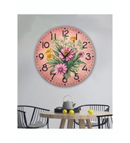 bilge Tasarım retro Duvar Saati 35 x 35 CM (Karışık)