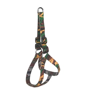 Köpek Göğüs Tasma Seti Dokuma 3 cm*70-90 cm Kamuflaj