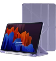 Samsung Galaxy Tab A9 Kılıf Origami Pencil Lila [Galaxy Tab A9 ile Uyumlu Kılıf - Lila]