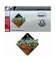 Offroad Kamp Adventure Araba Sticker 18CM