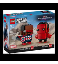 LEGO BrickHeadz 40668 Captain America and Red Hulk
