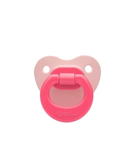 Wee Baby 18+Ay Silikon Damaklı Emzik No:3 - Pembe