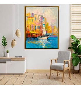 Altın  Çerçeveli tablo n835