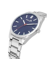 Polo Air Erkek Spor Kol Saati Gümüş Lacivert Renk PL-7038E2x (Gümüş-Lacivert)