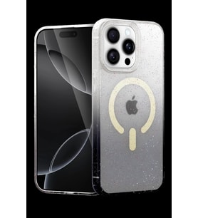 Pilelistore   Apple iPhone 15 Pro Max Pummel Shiny Magsafe Kapak - Siyah