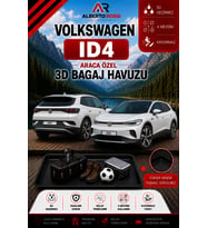 Volkswagen Id4 2024 - 2026 Araca Özel 3D Bagaj Havuzu