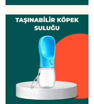 Sızdırma Önleyici Silikon Halkalı Pet Su Dispenseri Gezi Seyahat İçin