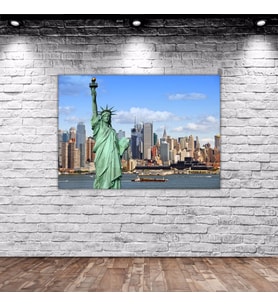 BK Home New York Manzara Kanvas Tablo 70x100cm-1