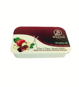 mucize Elma-Tarçın Aromalı Kürdan Metal kutu