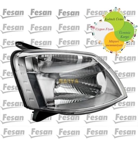 Peugeot Partner Citroen Berlingo Motorlu Sol Ön Far 2003-2008 El