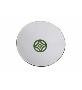 Porland Morocco Desen1 Yeşil Çukur Tabak 20 cm 04A+P021324