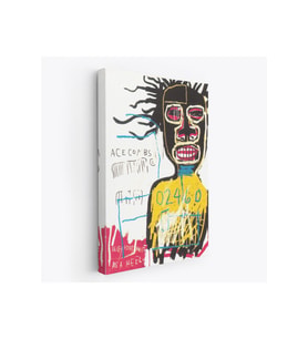 Jean Michel Basquiat'ın Kendi Portresi Kanvas Tablo-4967