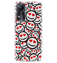 INFINIX Note 11 Pro Note 10 Hot 9 Play Kılıf Desemli Silikon Gülen Surat 1774