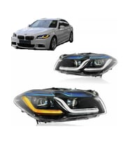 Bmw F10 (2011-2014)  5.seri Makyajsız Uyumlu Lci Dönüşüm Ön Far