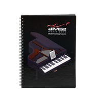 Diyez Müzik Spiralli Müzik Defteri