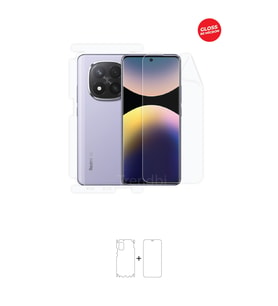 Xiaomi Redmi Note 14 Pro Plus 5G Ekran, Arka ve Yan Koruyucu Fullbody Kaplama TPU Film
