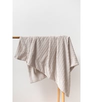 Kabartma Desenli Çift Kat 90x110 cm. Wellsoft Bebek Battaniyesi