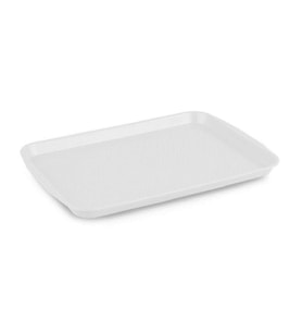 Kapp 46512736 Servis Tepsisi Plastik (ABS) 27x36 cm Beyaz 20 Adet