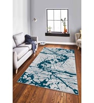 Zümrüt Vintage Kaymaz Tabanlı Makinede Yıkanabilir Halı EF09 - 100 x 160 cm