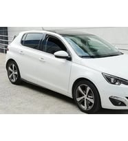 Drs Tuning Peugeot 308 Uyumlu 2014 - Aero Marşpiyel Flap Sağ Sol Set