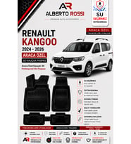 RENAULT KANGOO 2024 - 2026 Araca Özel Kauçuk 3D Profesyonel Oto Paspası