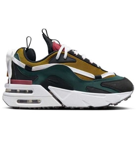 Nike Air Max Furyosa Sneaker Green Platform Taban 4cm Kadın Günlük Spor Ayakkabı Yeşil