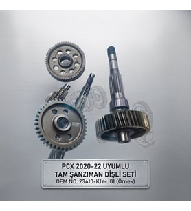 Honda PCX 125 Şanzıman Seti Dişli Ve Milleri 2020 2021 2022 Uygun A Kalite Arasmto